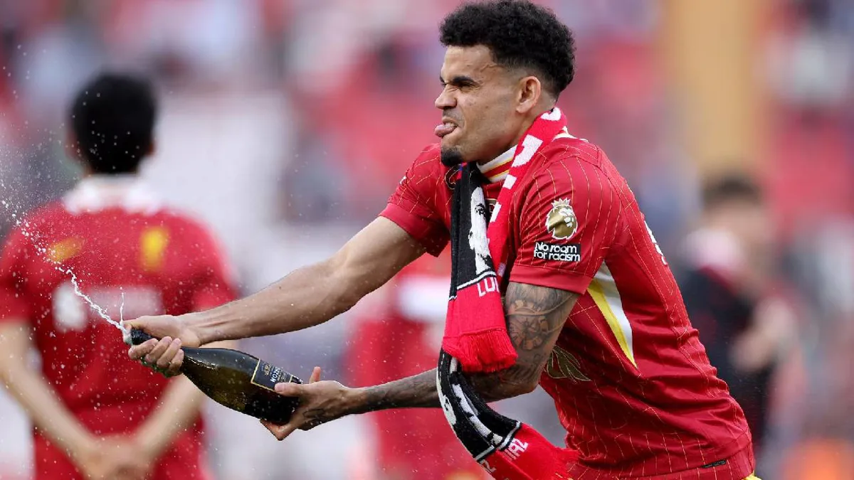 Luis Díaz conquista la Premier League con el Liverpool