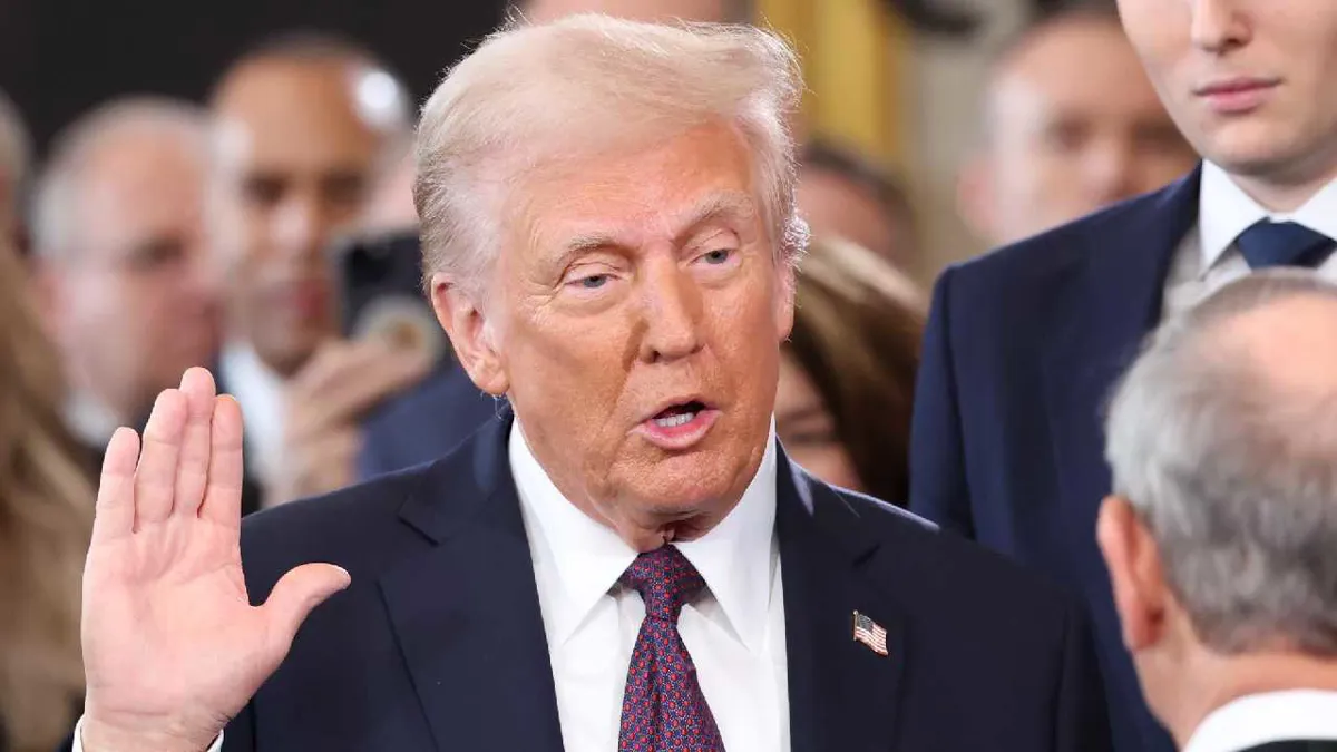 Donald Trump se posesiona como nuevo presidente de EE.UU.