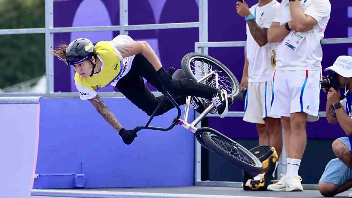 Queen Saray: Primera colombiana en obtener diploma olímpico en BMX Freestyle