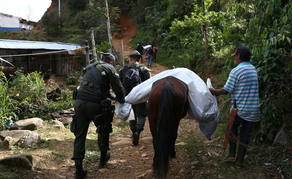 CICR dice que situación humanitaria en Colombia se deterioró de manera preocupante en 2024