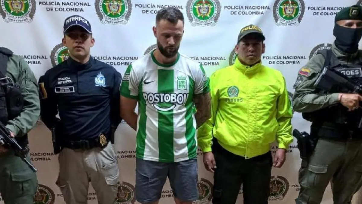 Capturan en Medellín a presunto narcotraficante buscado por el Reino Unido