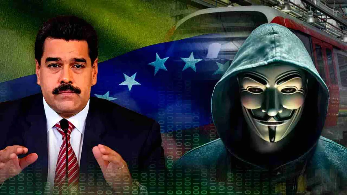 Venezuela denuncia ataques cibernéticos por Anonymous contra línea aérea y sistema Metro