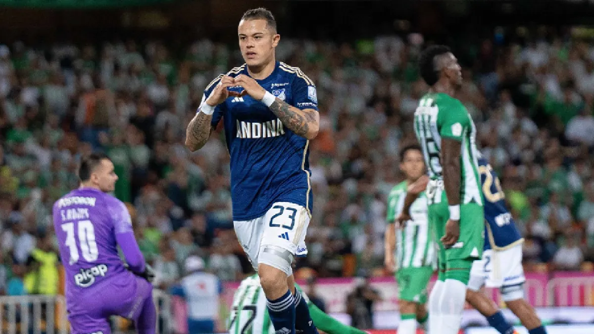 Millonarios volvió a ganarle a Nacional en Medellín