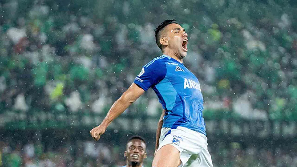 Falcao anota y acerca a Millonaros a la final de la Liga colombiana