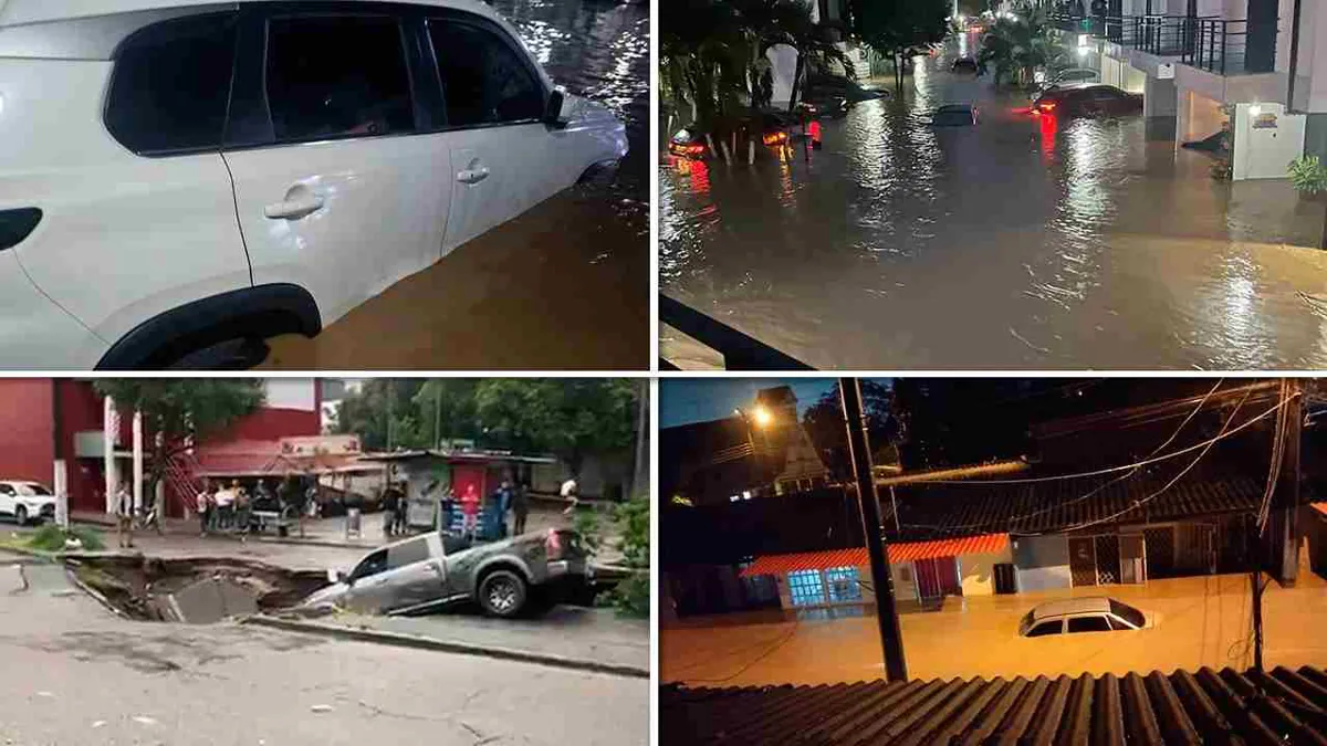 Fuertes lluvias desbordan dos ríos en Villavicencio y provocan graves emergencias