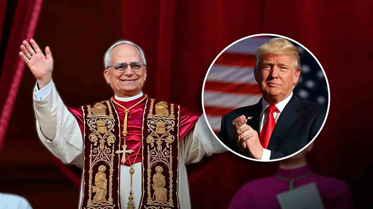 Trump celebra la elección de León XIV como el primer papa estadounidense