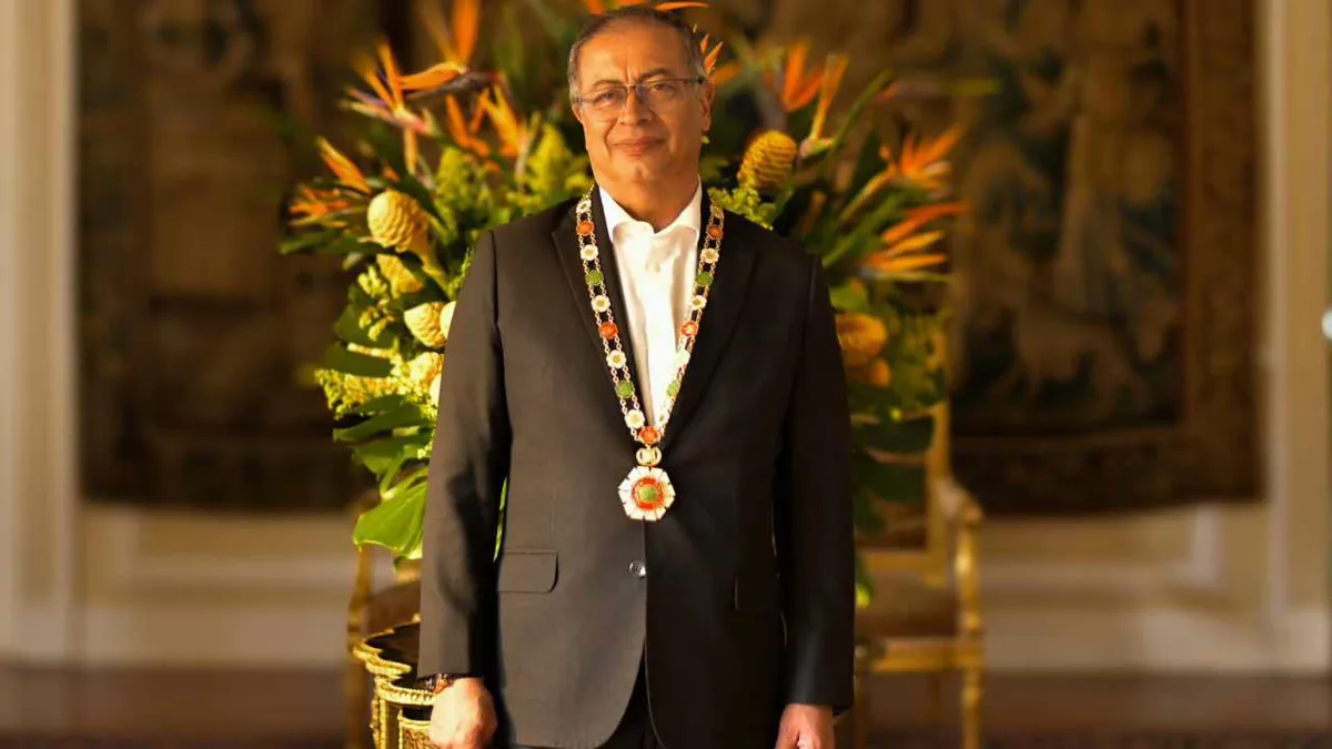 Petro recibió el Gran Collar de Palestina por usar su voz para defender a ese pueblo