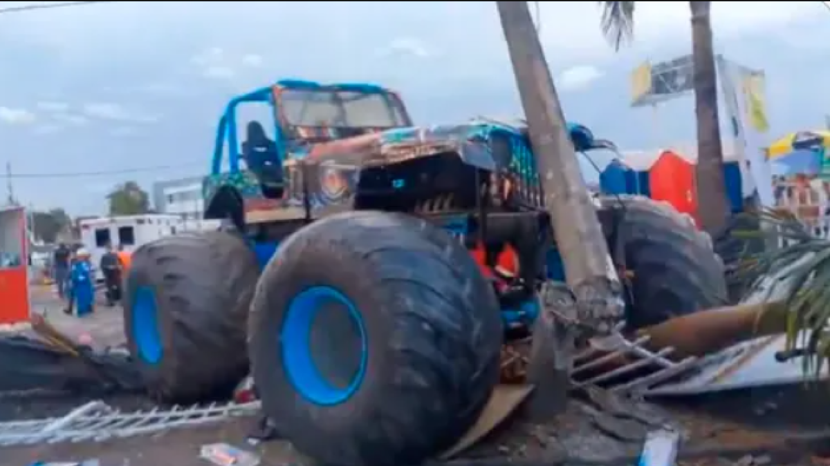 Monster Truck en Popayán deja tres muertos y 38 heridos tras perder el control en exhibición
