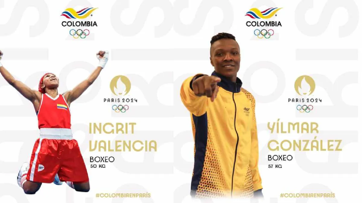 Los deportistas colombianos clasificados hasta el momento a los Juegos Olímpicos París 2024