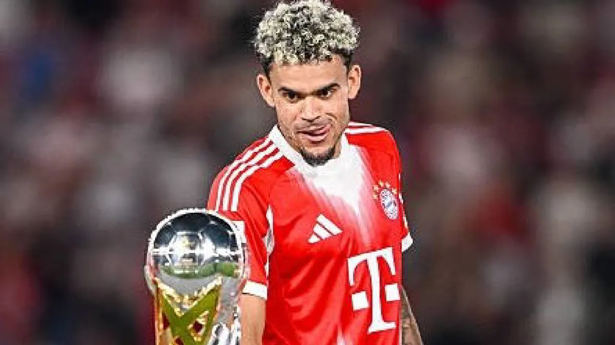 Luis Díaz marcó en la final de la Supercopa alemana ganada por el Bayern Múnich