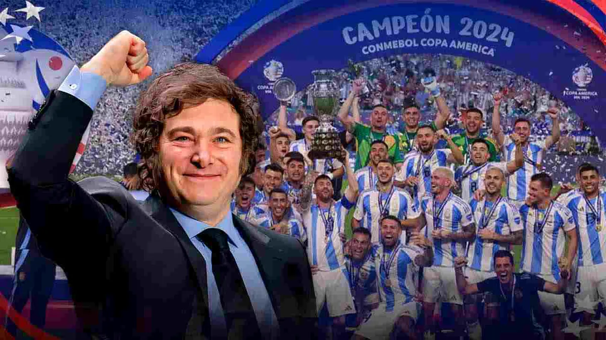 “Somos campeones otra vez”: Javier Milei celebra triunfo de Argentina sobre Colombia