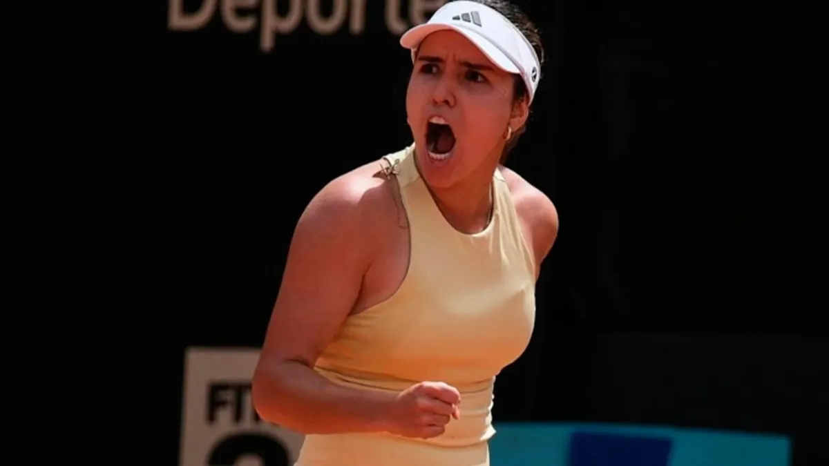 Camila Osorio clasifica a los cuartos de final del Torneo WTA 250 de Bogotá