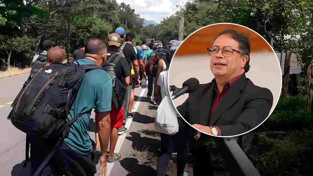 Petro pide a colombianos indocumentados en EE.UU. regresar al país y promete ayudas