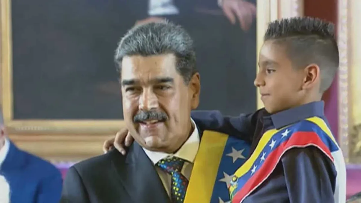 Nicolás Maduro jura como nuevo presidente de Venezuela