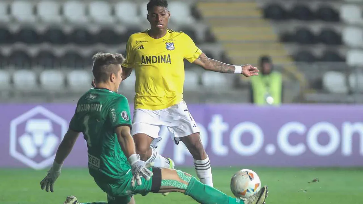Millonarios cayó ante Palestino y complicó su permanencia en Libertadores