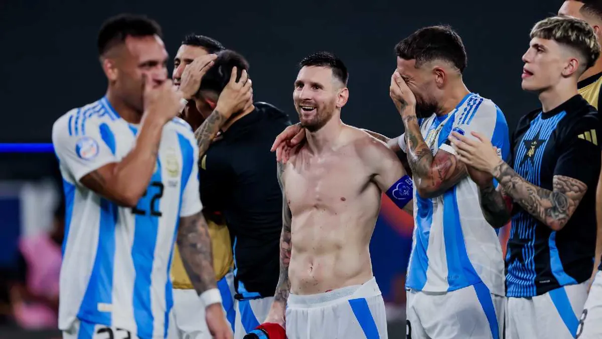 Argentina no falla, derrota a Canadá con gol de Messi incluido y va a la final de la Copa