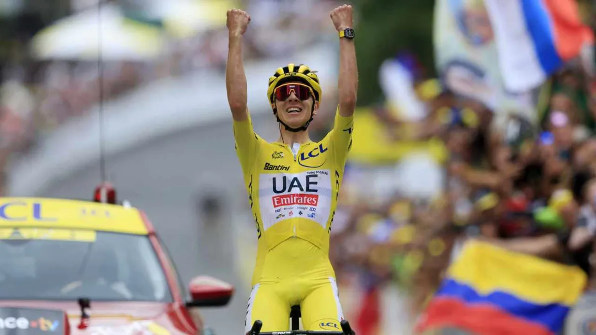 Pogacar gana su cuarta etapa en el Tour de Francia y es virtual campeón de la carrera