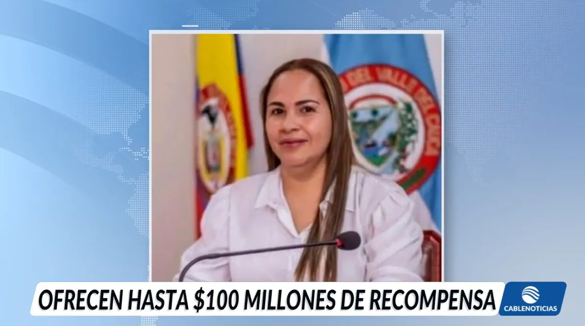 Ofrecen recompensa de $100 millones por asesinato de la concejal Mileidy Villada en Obando