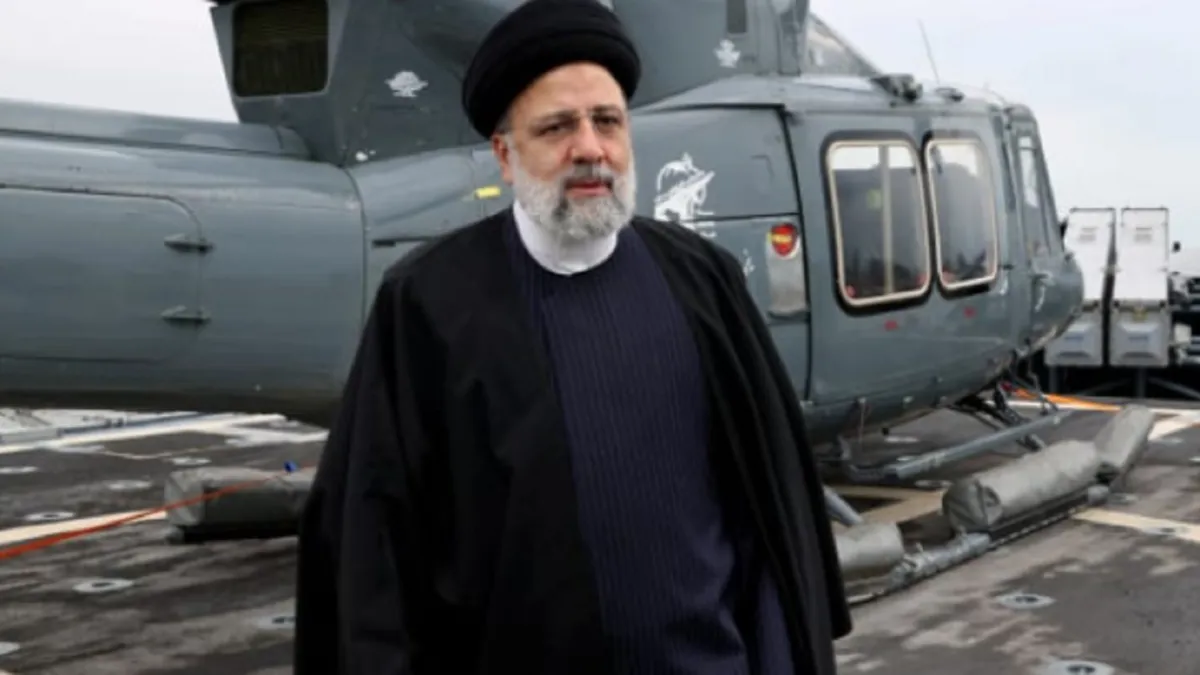 El helicóptero del presidente iraní, desaparecido tras aterrizaje forzoso