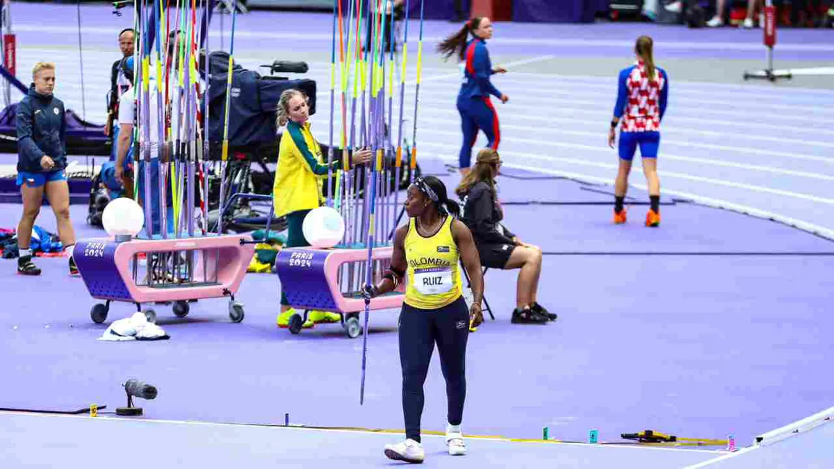 Flor Denis Ruiz asegura su lugar en la final olímpica de lanzamiento de jabalina