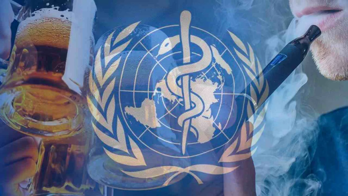 OMS advierte sobre consumo de alcohol y uso de cigarrillos electrónicos entre adolescentes