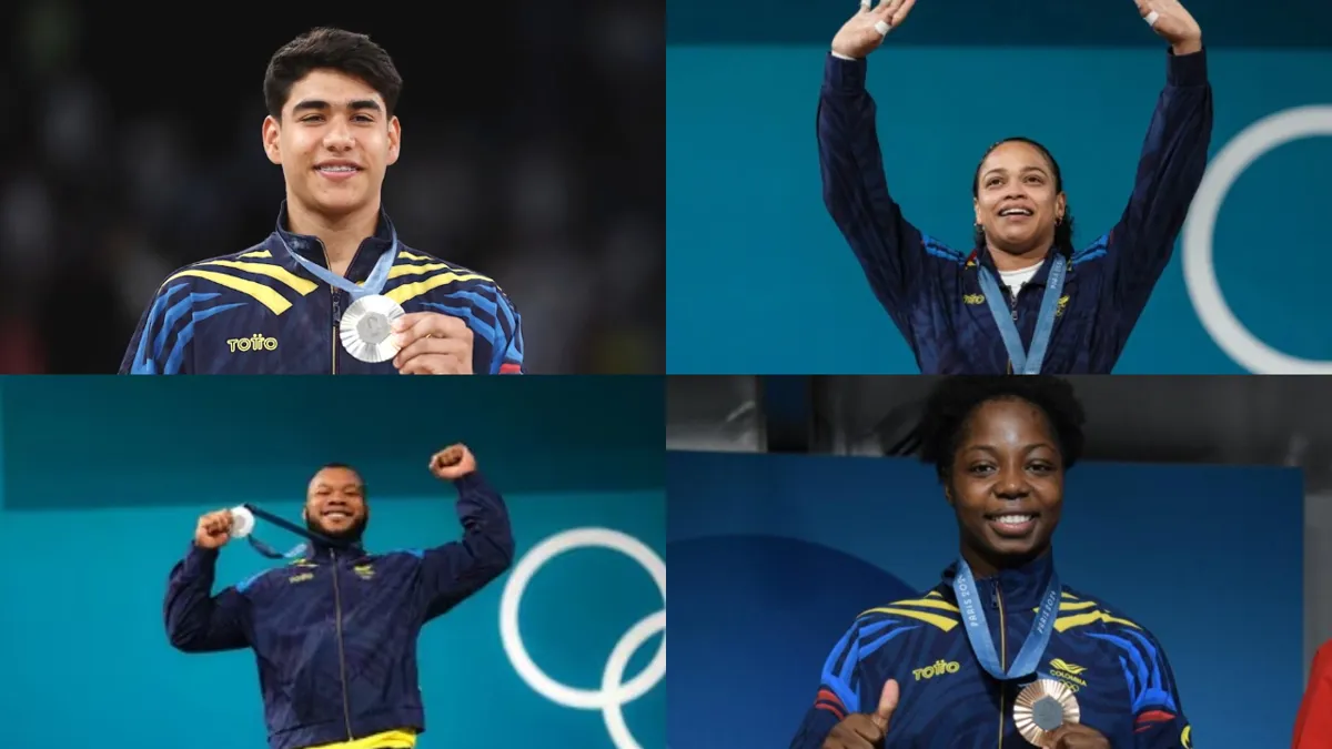 Colombia se despide de los Olímpicos de París con tres medallas de plata y una de bronce