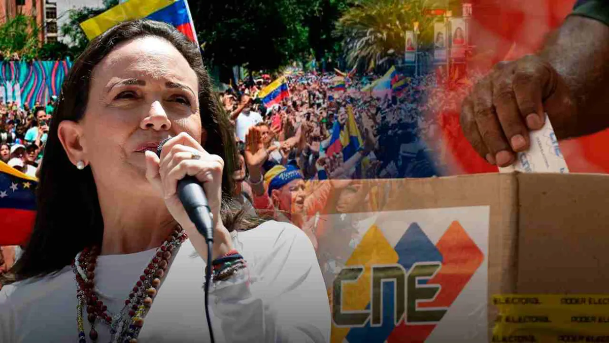 María Corina Machado dice que sigue la lucha para “cobrar” la “victoria” electoral
