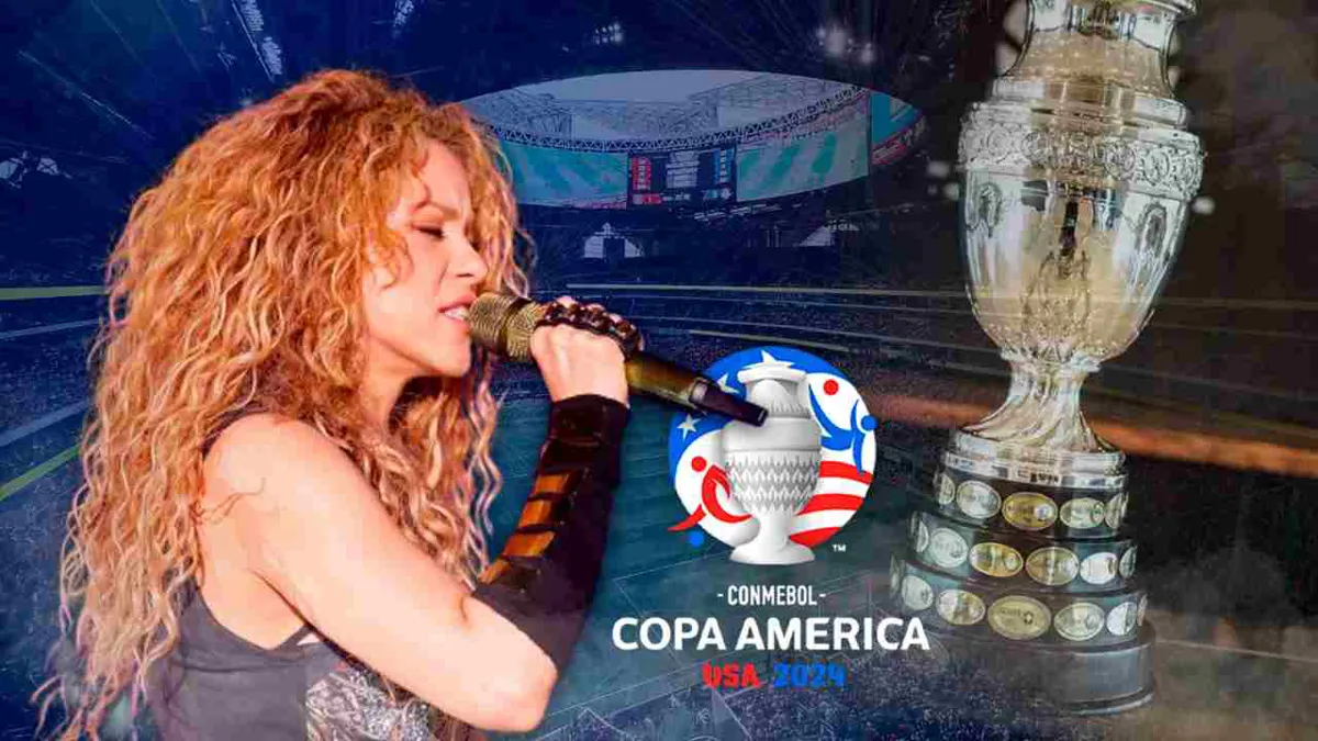 Canción de Shakira será el himno oficial de la Copa América 2024