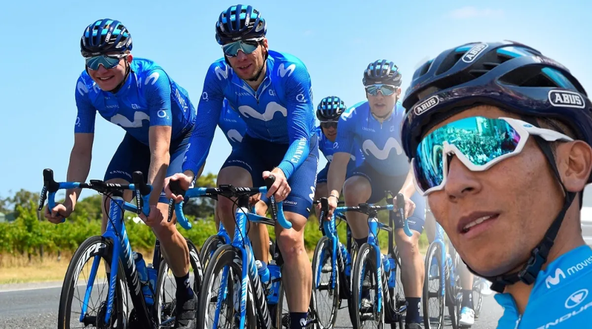 Nairo Quintana, nuevo líder del Movistar para el Tour Colombia 2.1
