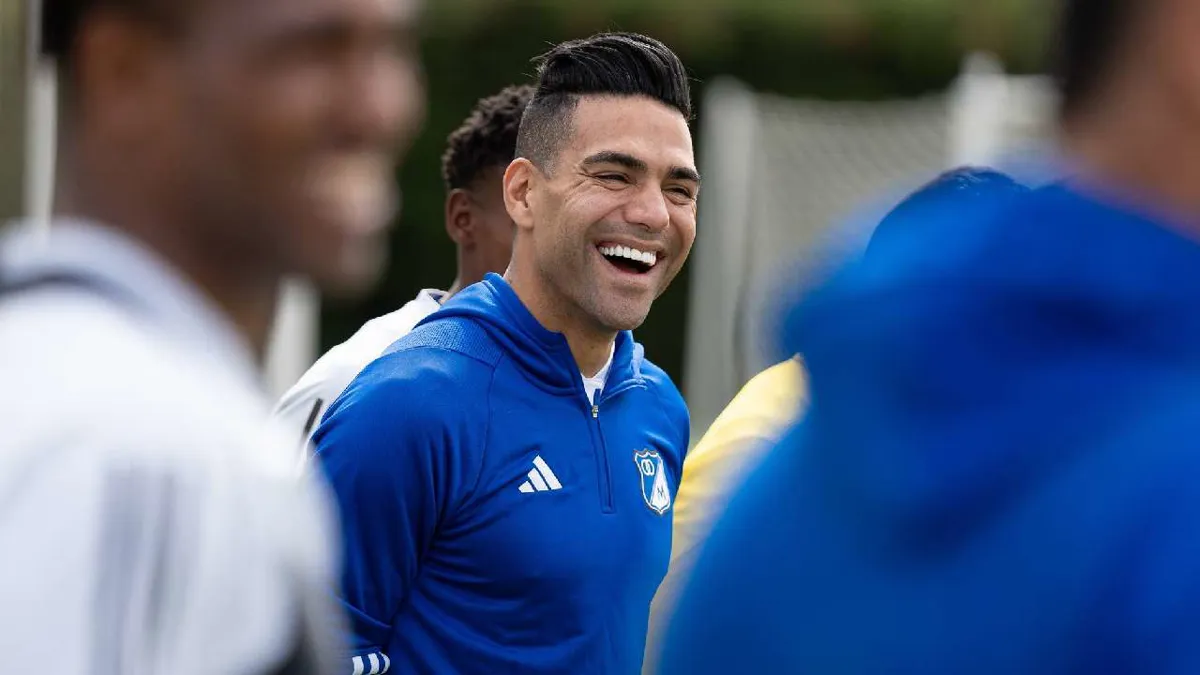 ¡Se queda en Millonarios! Radamel Falcao renueva por seis meses
