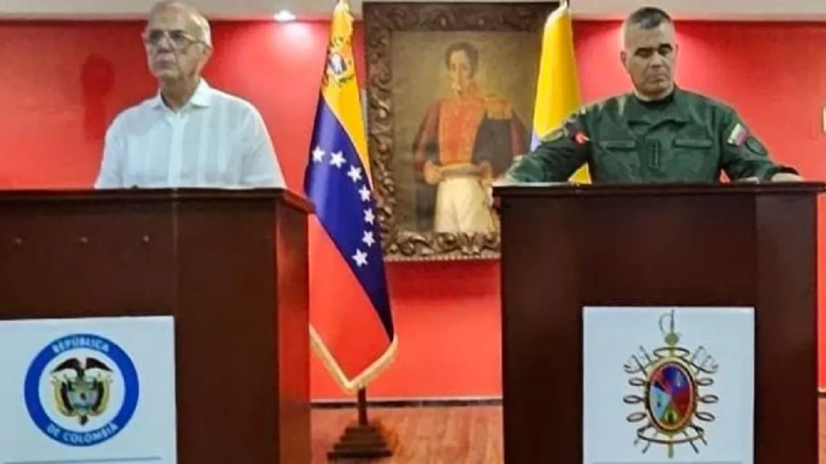 Ministros de Defensa de Colombia y Venezuela se reúnen para hablar de crisis en Catatumbo