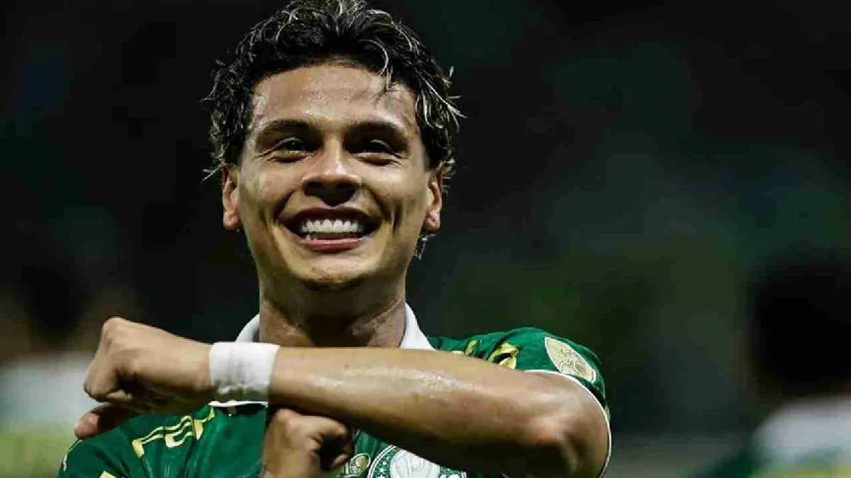 Richard Ríos renueva su contrato con Palmeiras hasta 2028