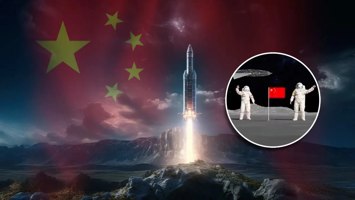 China apunta a un aterrizaje tripulado en la Luna para 2030 y presenta pruebas