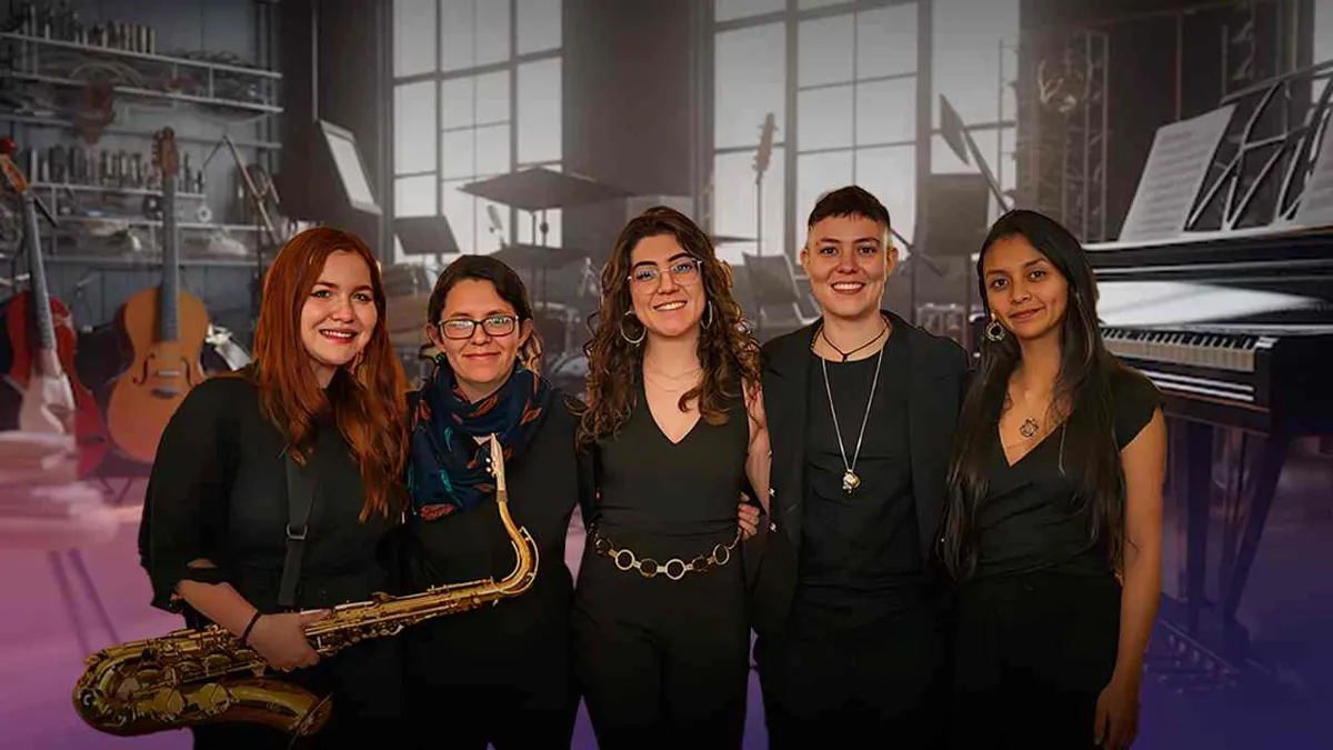 Cinco mujeres lanzan el primer álbum de jazz compuesto por mujeres en el país