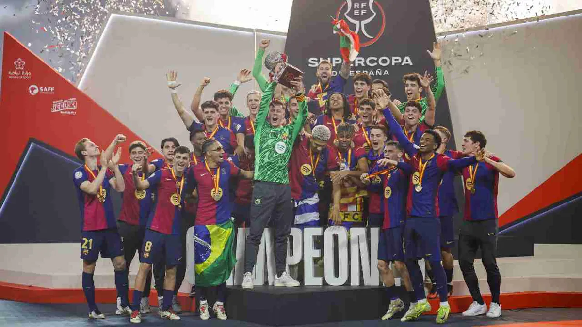 El Barcelona arrolló al Real Madrid y se coronó campeón de la Supercopa de España