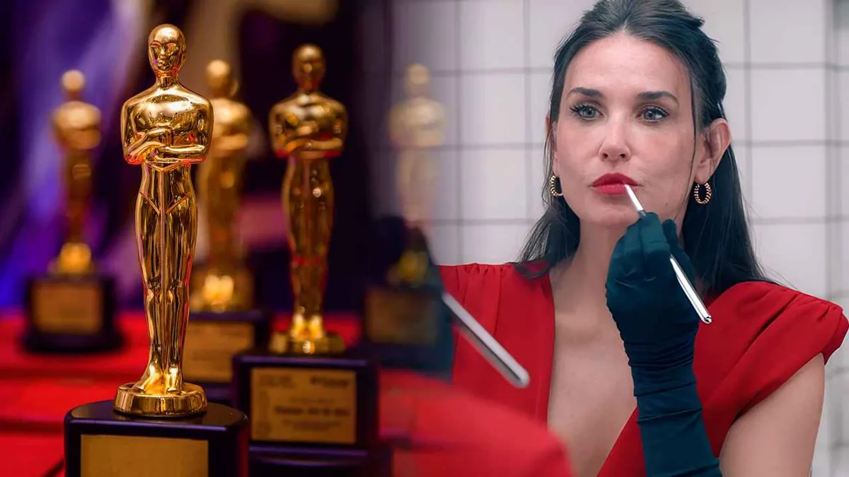 Demi Moore y su “sustancia”, encaminada al Óscar
