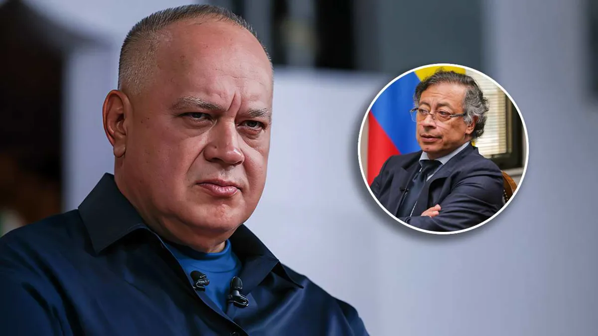 Diosdado Cabello critica que le retiraran la visa a Petro en “el país de las libertades”