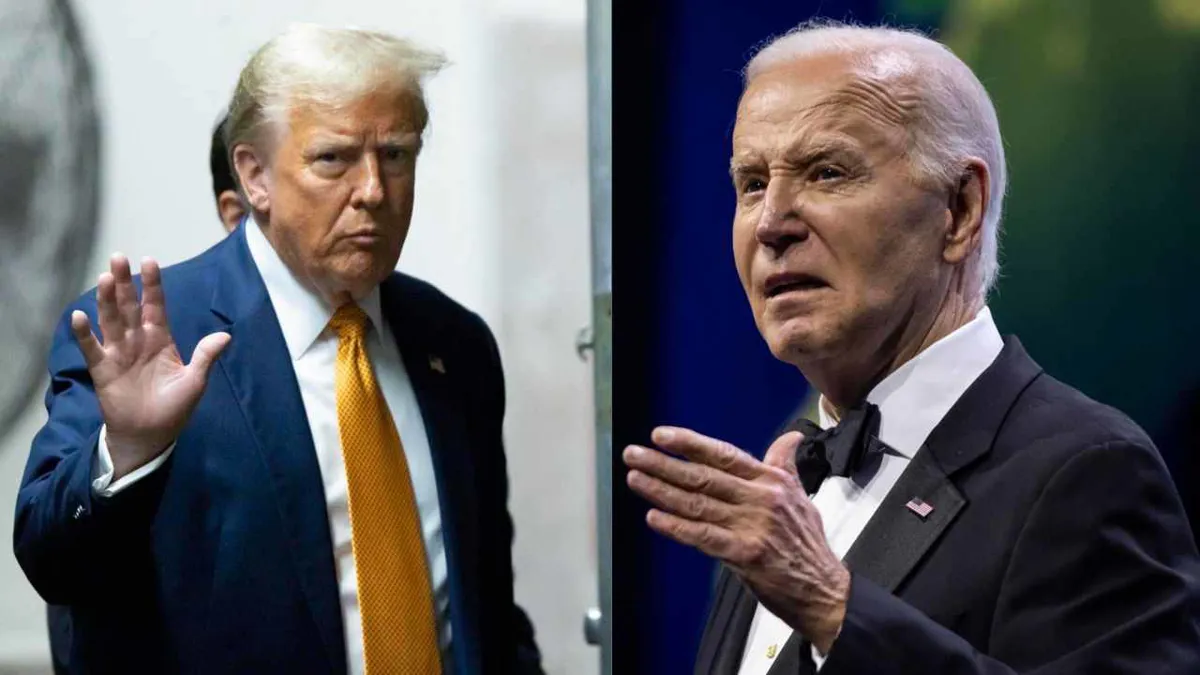 “¡Vamos a la pelea!”: Trump acepta debates con Biden en campaña electoral