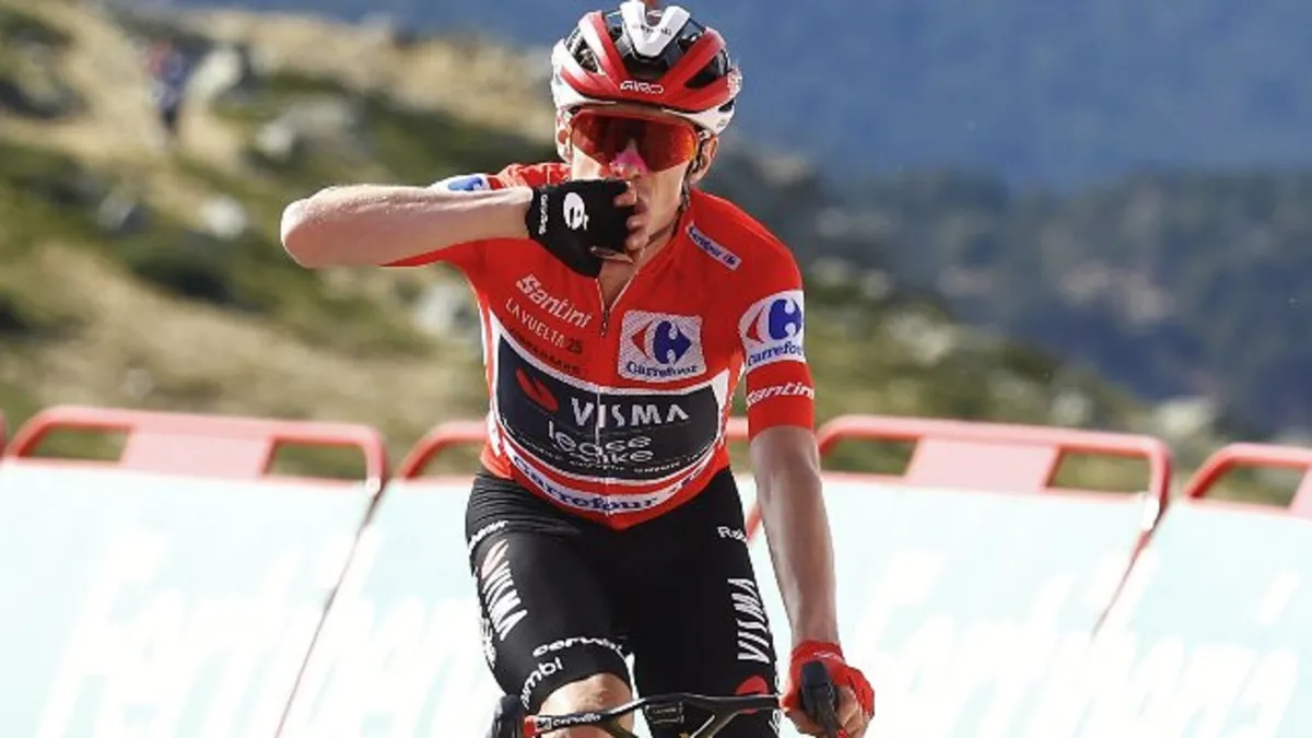Jonas Vingegaard, ganador de la Vuelta a España
