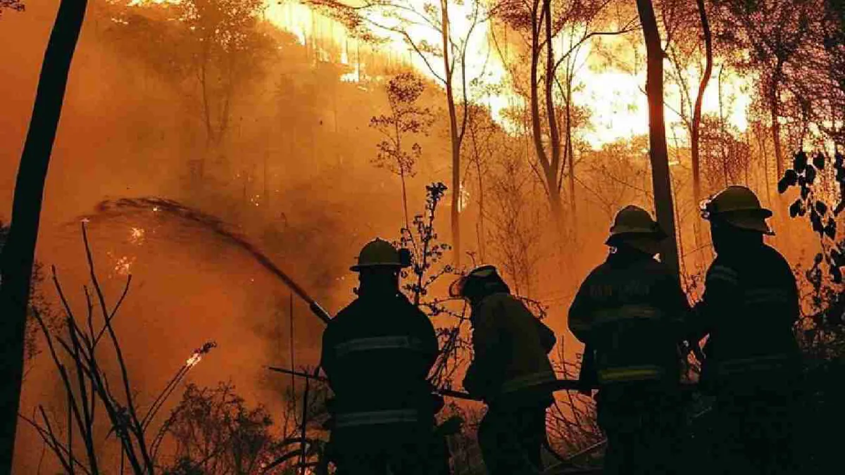 Más de 30 incendios forestales activos en nueve departamentos del país