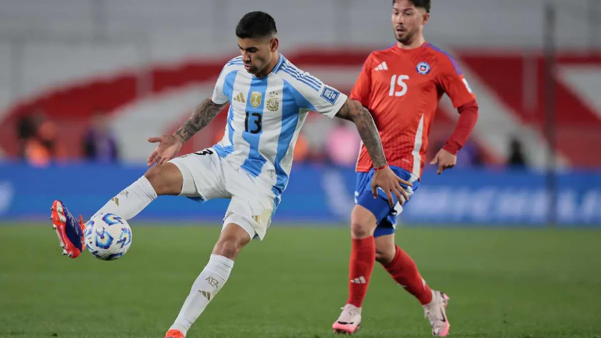 Argentina golea a Chile y se afianza como único líder de la eliminatoria