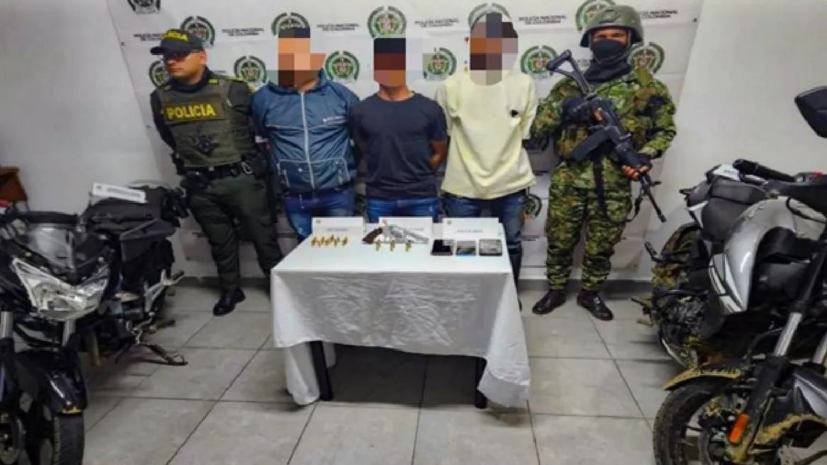 Capturados doce presuntos miembros del Clan del Golfo en Antioquia