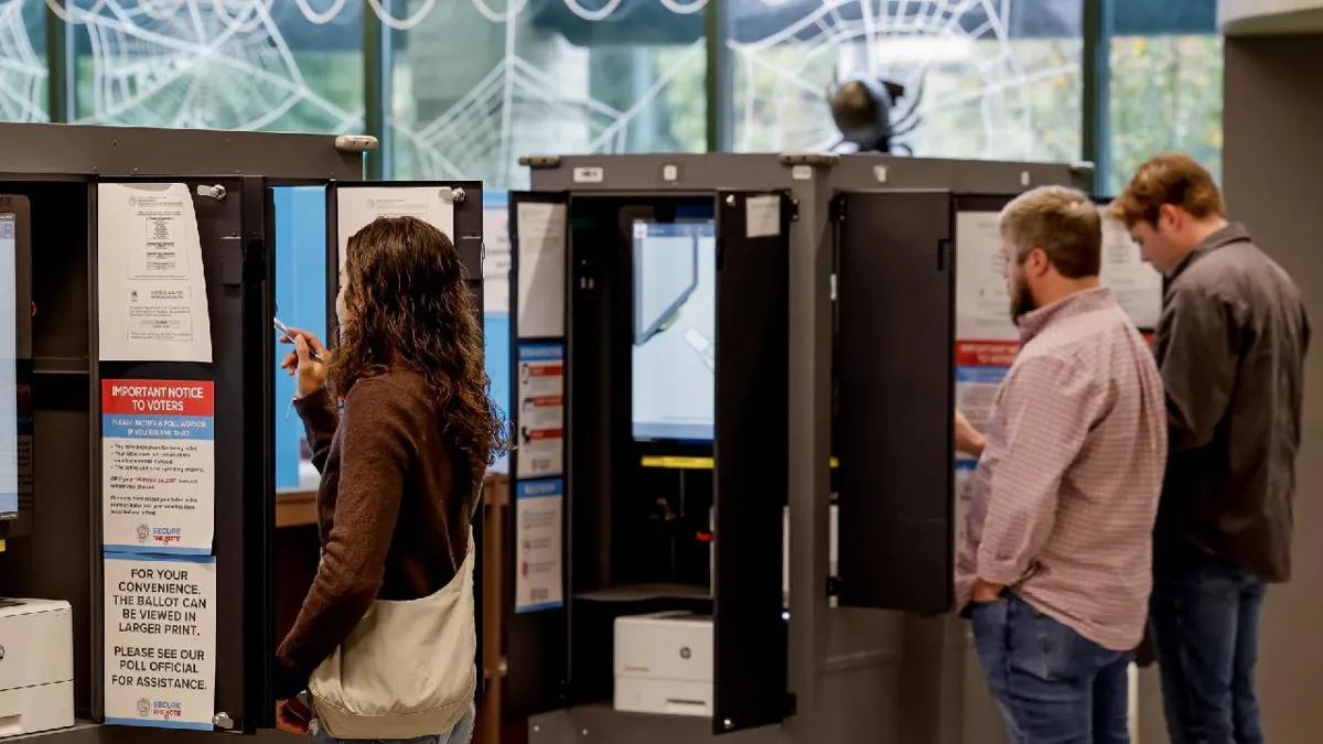 Estado de Georgia: masiva e histórica votación anticipada