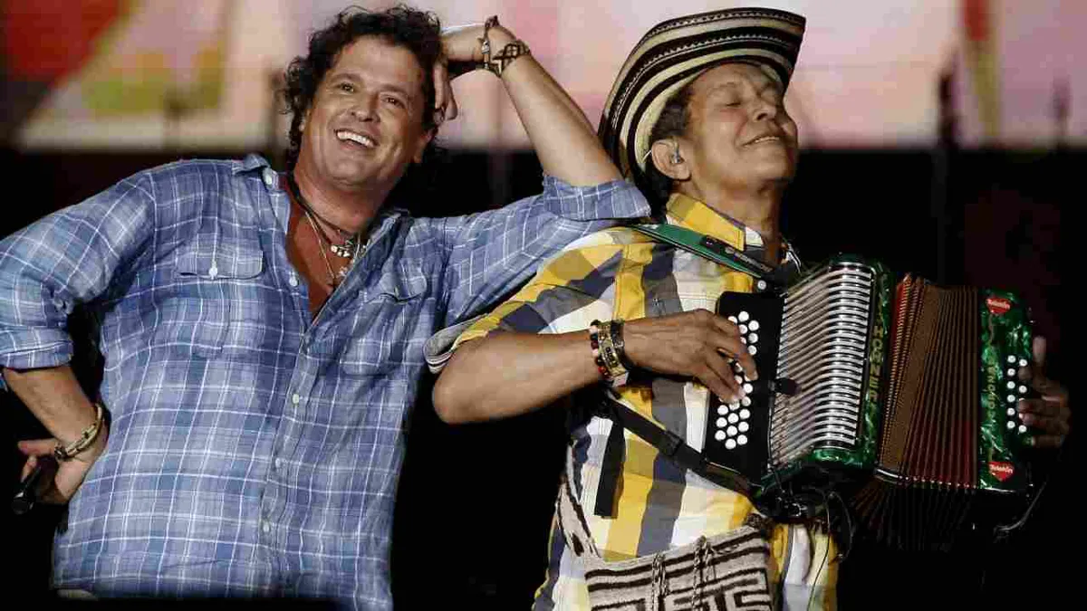 Murió el acordeonista Egidio Cuadrado, el inseparable compañero musical de Carlos Vives
