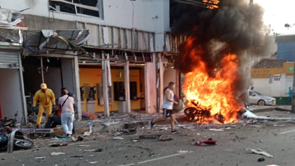 Explosión de motobomba en Jamundí deja varias personas heridas