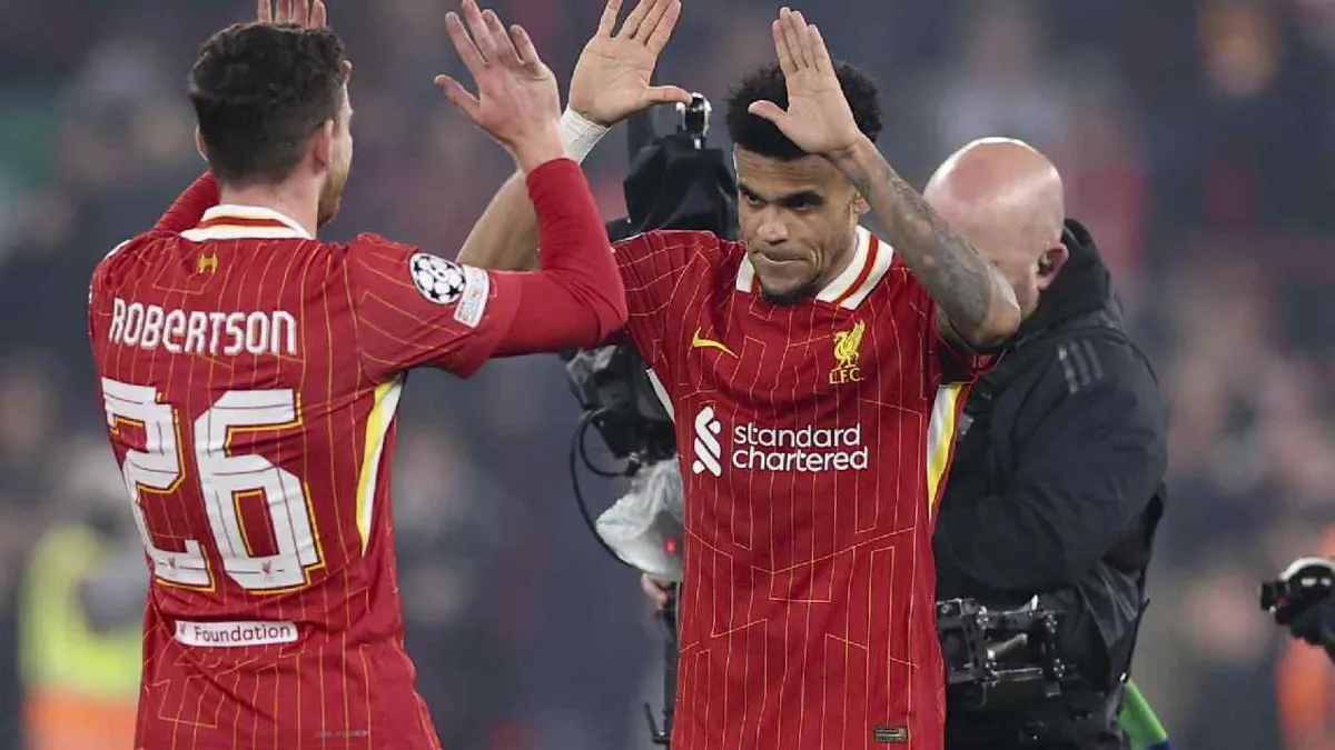 ‘Hat trick’ de Luis Díaz en triunfo del Liverpool en Champions