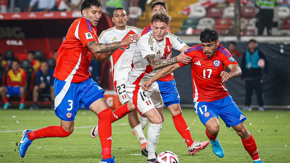 Perú y Chile empatan y siguen lejos de la clasificación al Mundial