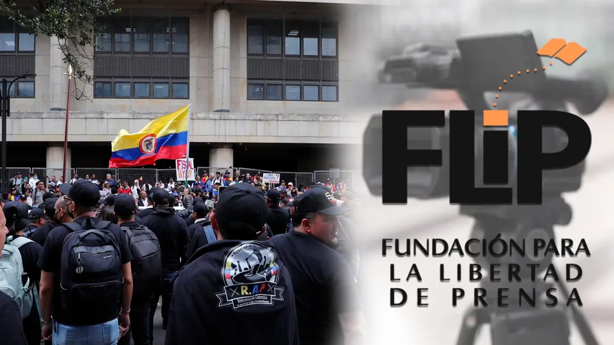 FLIP rechaza agresiones a reporteros en manifestaciones de Bogotá