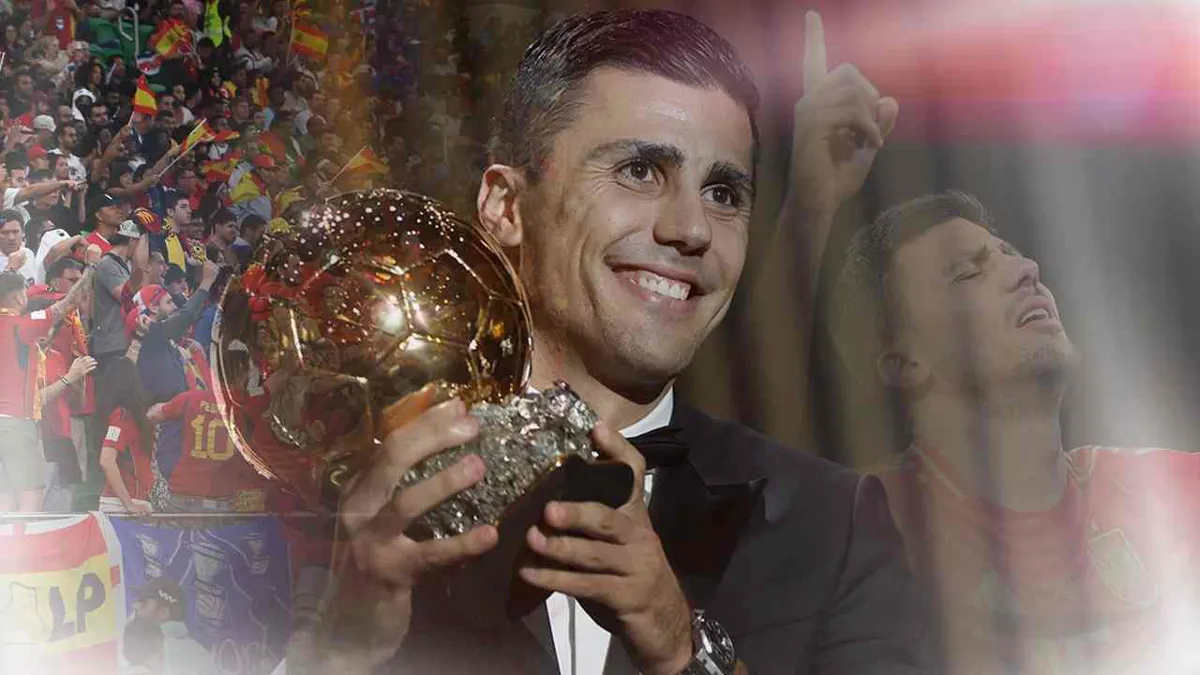 Rodri se corona con el Balón de Oro 2024