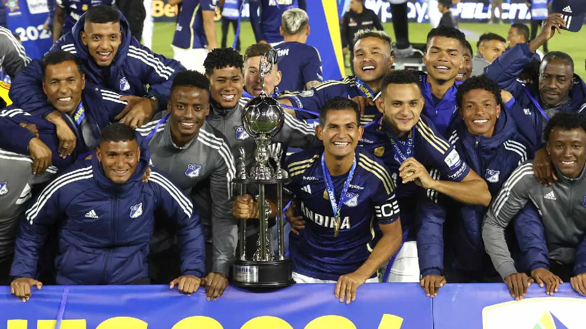 Millonarios remonta ante Junior y gana la final de la Superliga